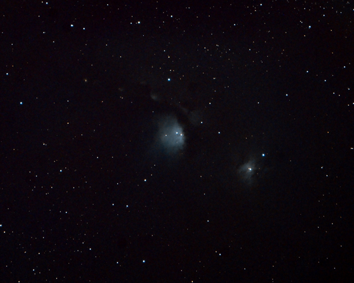 Typical DSLR M78 image